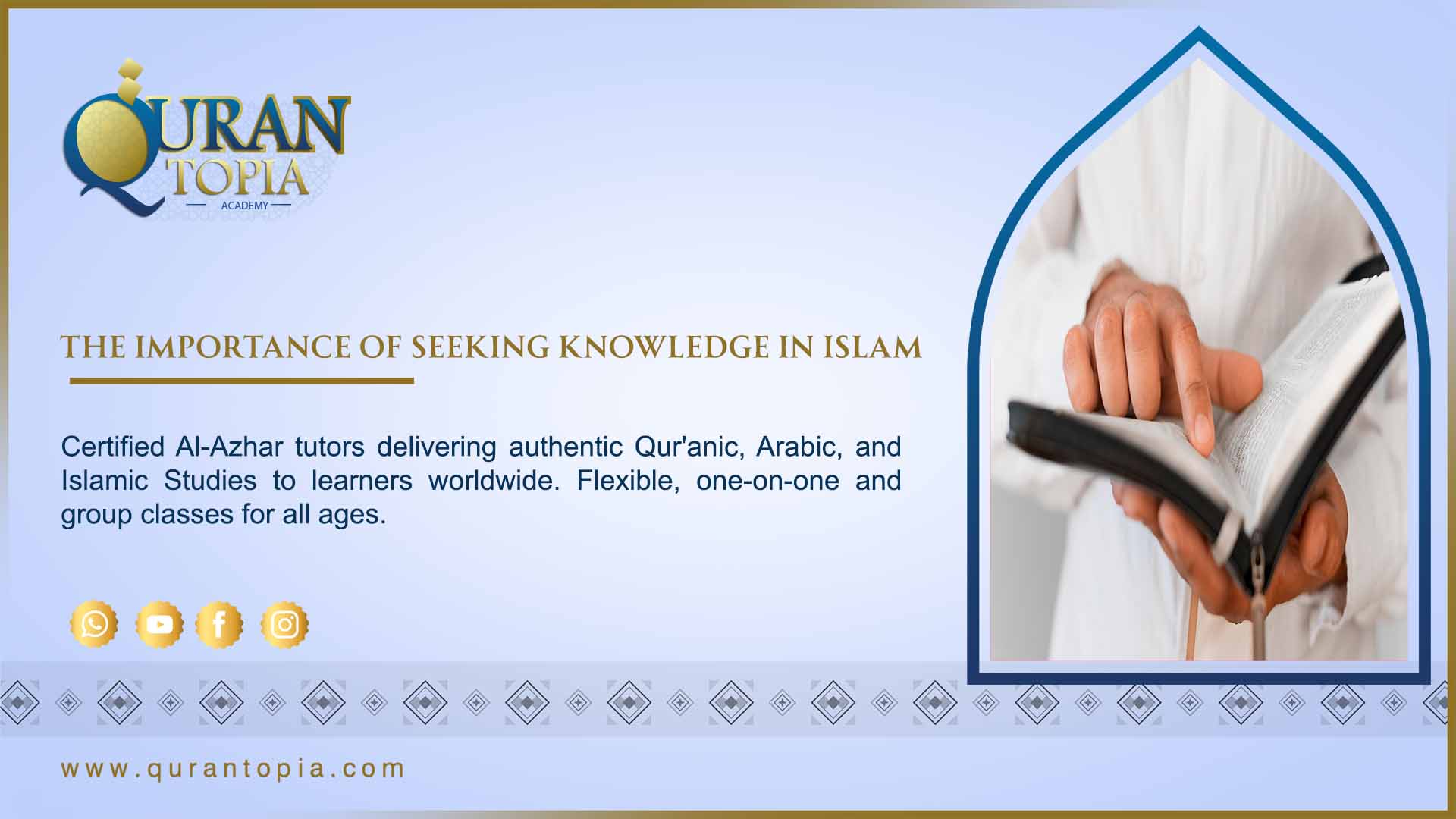 The Importance of Seeking Knowledge in Islam - Islamic Education and Learning Benefits